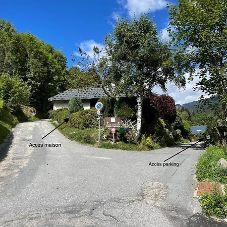 Avec Jardin Et Vue Panoramique Montblanc Lägenhet *