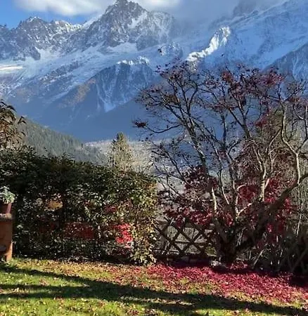 Apartment Avec Jardin Et Vue Panoramique Montblanc Les Houches